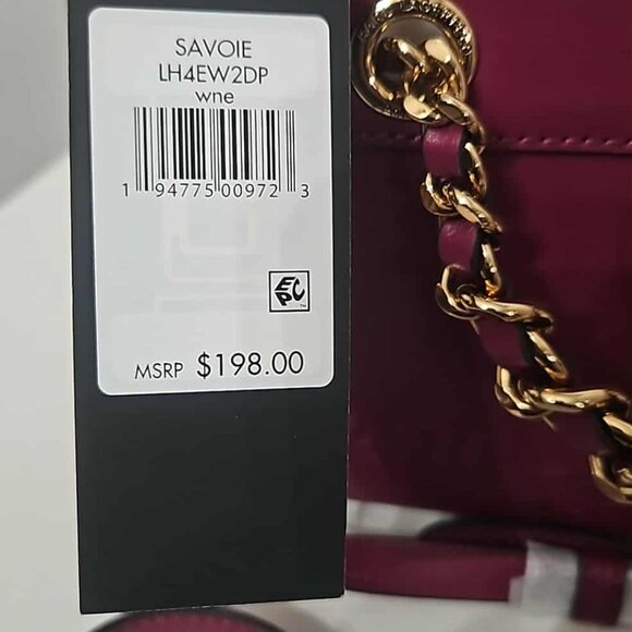 KARL LAGERFELD PARIS Savoie Crossbody Wine - Picture 5 of 10